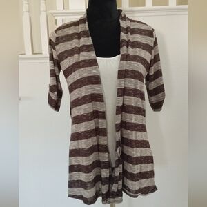 iZByer - Top Built-in Cardigan